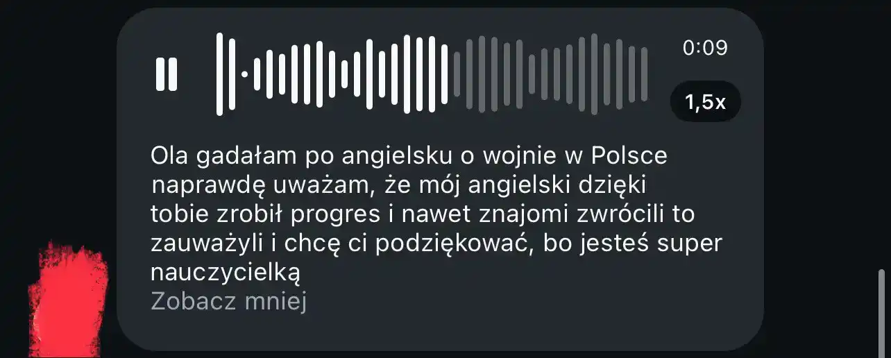 nie bałam się mówic o wojnach w polsce